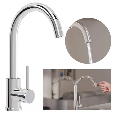 Produktbild von PRIMAGRAN Küchenarmatur 5010, 360° drehbar, Hochdruckarmatur, Edelstahl Chrom