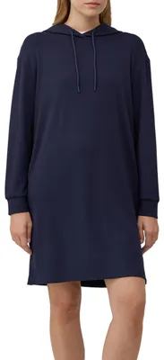 Produktbild von s.Oliver Damen Kleid – Relaxed Fit, Kapuze, Scuba