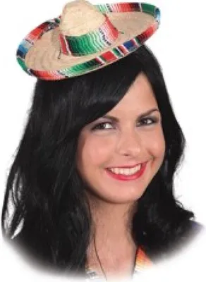 Produktbild von O21307 Minihut Sombrero Damen Kinder
