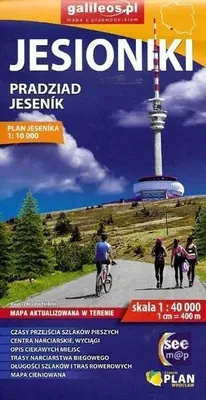 Zdjęcie produktu dla Jesioniki - Pradziad - mapa 2025 - opracowanie zbiorowe