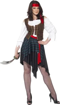 Produktbild von Smiffys - Kostüm - Damen SM2786 (M) (Bunt)