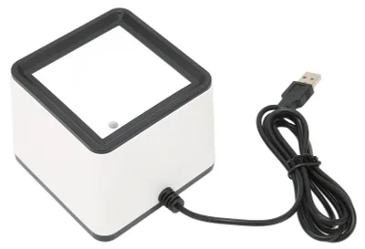 Obrázok produktu pre Prenosný multifunkčný skener – univerzálny skener čiarových kódov s funkciou hands-free pre stolné aj mobilné platby