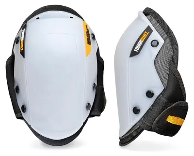 Produktbild von Toughbuilt Foamfit Non-marring Knieschützer Weiß Weiß One Size
