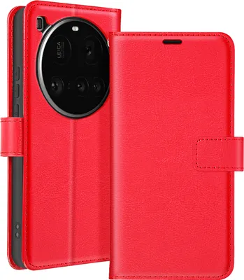Produktbild von Mayaxess, Xiaomi 15 Ultra Klapphülle Portemonnaie, Rot