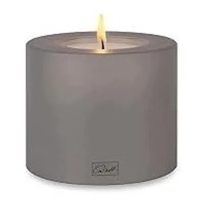 Zdjęcie produktu dla Świecznik kamienny szary na podgrzewacz tealight dekoracja domu 10 cm