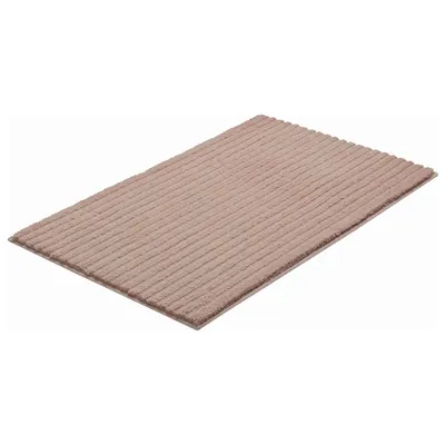 Produktbild von Grund Badteppich RIFFLE, 60 cm x 100 cm, Schokosahne