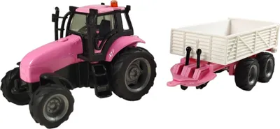Produktbild von Spielzeugtraktor mit Anhänger Traktor Spielzeug mit Licht und Sound