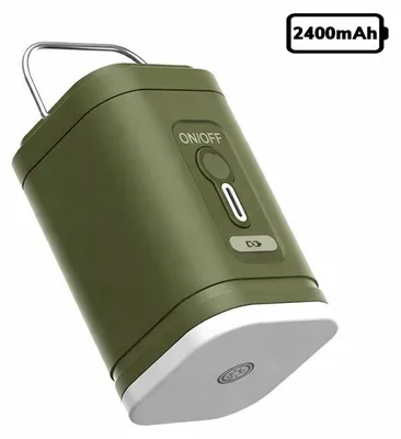 Immagine prodotto di Pompa ad aria ricaricabile con torcia – USB-C, 2400 mAh