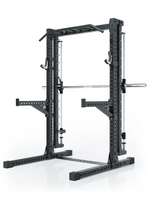 Produktbild von ATLETICA R7 Saber | Squat Rack mit Multipresse | 203 cm Höhe | Mit integrierter Smith Station/ Multipresse