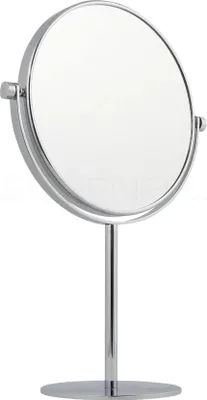 Produktbild von DEUSENFELD SK720 - Doppel Stand Kosmetikspiegel, 7x Vergrößerung + Normal, Ø20cm, schwere Qualität, verchromt