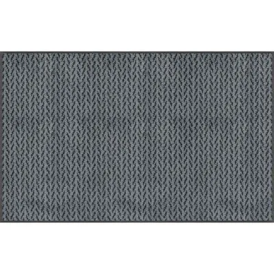 Produktbild von Kleentex Wasch+Trocknen Eco Revive Fußmatte - Duo Denim, rutschfest & umweltfreundlich (75x120 cm)