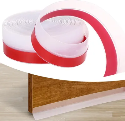 Immagine prodotto di Guarnizione per porte e finestre Gomma autoadesiva 3,5 cm x 8 m Trasparente