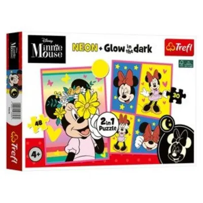 Produktbild von Trefl Puzzle 2 in 1 Minnie Maus