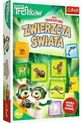 Immagine prodotto di TREFL Mondo Animali Famiglia Trefliki Gioco Educativo 02337 Trefl