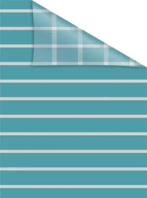Produktbild von Lichtblick Fensterfolie selbstklebend, Sichtschutz, Streifen Petrol - Petrol 50 cm, 50 x 50 cm (B x L)