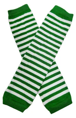 Immagine prodotto di Guanti senza dita da donna, lavorati a maglia, color verde e bianco.
Oppure:
Maniche senza dita da donna, lavorate a maglia, verde e bianco