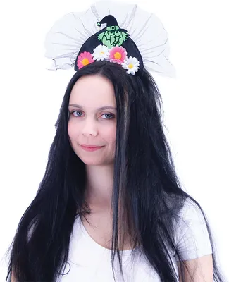 Produktbild von RAPPA Hexenstirnband mit Blumen für Erwachsene