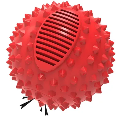 Productafbeelding van Squeaky Bal voor Honden, Duurzaam en Drijvend Speelgoed