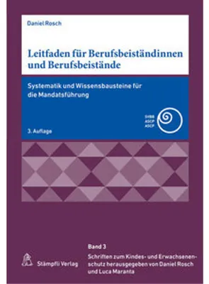 Immagine prodotto di Leitfaden für Berufsbeiständinnen und Berufsbeistände