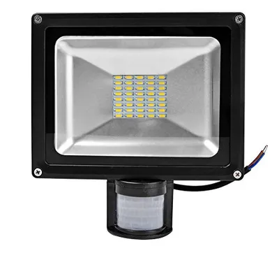 Produktbild von Greenmigo 30W SMD LED Strahler mit Bewegungsmelder,LED Scheiwerfer Strahler Außen 3000K Warmweiß/Warmweiss Fluter IP65 Wasserdicht Flutlicht Außenstrahler für Garten Garage Sportplatz