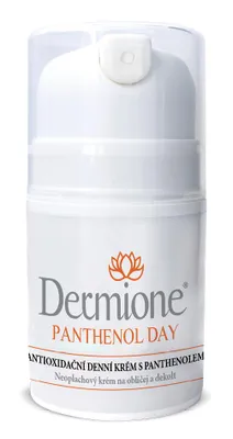 Obrázok produktu pre Dermione® PANTHENOL DENNÝ KRÉM 50 ml - Antioxidačný a hypoalergénny krém s kyselinou hyalurónovou a panthenolom