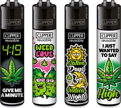 Produktbild von Clipper Reibradfeuerzeuge 420 Mix #8, 4 Stück
