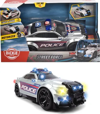 Zdjęcie produktu dla Speed Track Macchina Polizia Luci e Suoni, Samochód, 3 lat(a), Wielobarwny