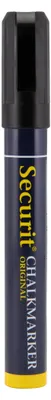Produktbild von Securit® Original Kreidemarker mit geschliffener Spitze in Schwarz - Kreidestifte