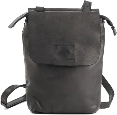 Produktbild von HAROLD'S Leder Umhängetasche Handytasche Submarine Smartphonebag Black schwarz