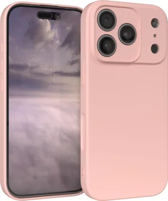 Produktbild von EAZY CASE - TPU Hülle für Apple iPhone 17 Pro, TPU Case stoßfeste Handyhülle, weiches Cover mit Kameraschutz, Silikonhülle in Rosa