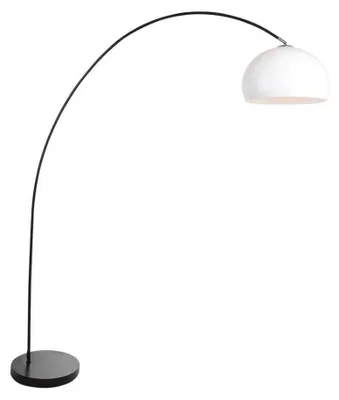 Immagine prodotto di Lampada da terra - nero - Solva - plastica metallo - lampada ad arco - E27 - 3906ZW - Mexlite