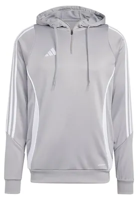 Immagine prodotto di Adidas - Felpa con cappuccio da uomo "Tiro 24" - Allenamento PP4100 (XXL) (grigio)