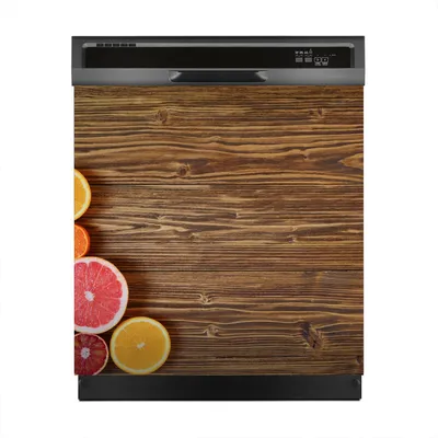 Produktbild von Magnete Dekorative 60x60 cm Küche Magnetmatte Spülmaschine - Halbierte Zitrusfrüchte
