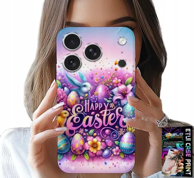 Image de Etui Do Iphone 17 Pro Max - Wesołego Jajka, Wielkanoc, Pisanki Jajka