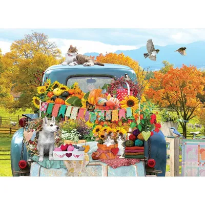 Imagen del producto de COBBLE HILL - Puzzle de otoño, 500 piezas