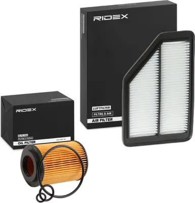 Produktbild von RIDEX Filterset Inspektionspaket Filtersatz für HONDA CR-V III (RE)