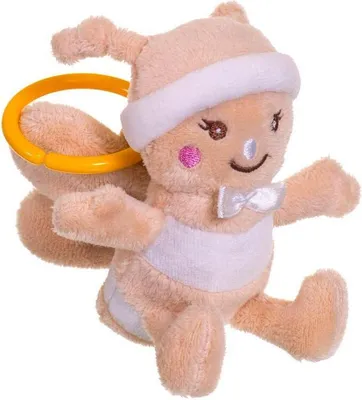 Obrázok produktu pre Bieco 02014088 - Plyšová víla s uchopovacím krúžkom Bubu Bear, cca 10 x 5,5 x 15 cm