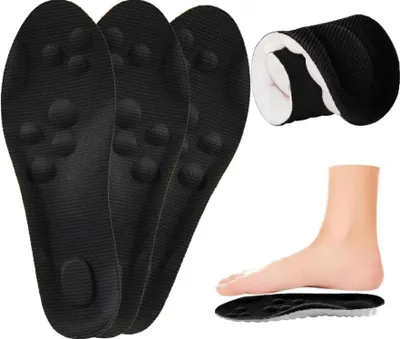 Image de Semelles orthopédiques pour hommes & femmes, épine calcanéenne, sport, respirant, douleur au pied, Insole, course à pied