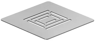 Obrázek produktu pro Kryt odtoku Duravit Sustano, matná nerezová ocel, 792530660000000