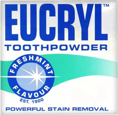 Produktbild von Puder, Thornton & Ross, Eucryl, Frische Minze, für Zahnaufhellung, 50gr