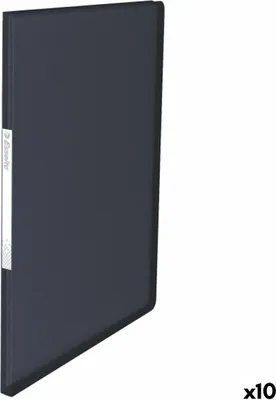 Produktbild von Faltblatt Esselte Vivida Schwarz A4 (10 Stück)