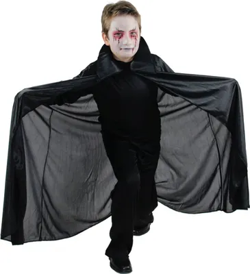 Produktbild von Vampir Umhang für Kinder Gr. 152 - 170, Größe:164/170