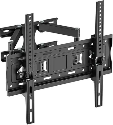 Image de Support TV pivotant pour écrans de 26 à 55 pouces, max. 30 kg, VESA 400 x 400 mm, noir