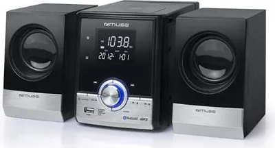 Produktbild von Muse M-38bt Mikroanlage Schwarz Schwarz One Size