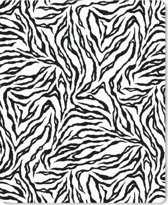Produktbild von MuchoWow® Mauspad Mousepad Tigerdruck - Schwarz - Weiß - Tiere - Muster 30x40 cm - Mousepads - Maus Mat - Pad - Mausunterlage - Mausmatten
