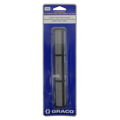 Productafbeelding van Graco Easy Out pompfilter, hoofdfilter 60 mesh, model 244067, geschikt voor Mark en Ultra Max