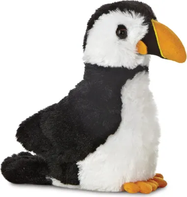 Produktbild von Aurora Flopsies Papageientaucher Puffin 31331, Aurora Kuscheltier Vogel 16cm