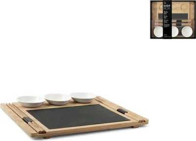 Produktbild von H&h Sushi-Set 9-teilig 24x29 cm