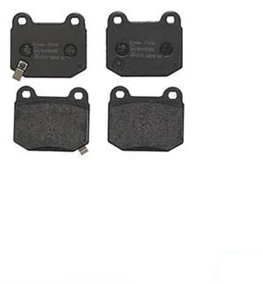Productafbeelding van Brembo remblokken, schijfrem achteras, type P 56 048