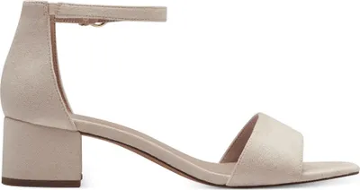 Produktbild von Tamaris Damen Sandalette Sandale geschlossene Ferse Blockabsatz 1-28201-42, Größe:40 EU, Farbe:Beige